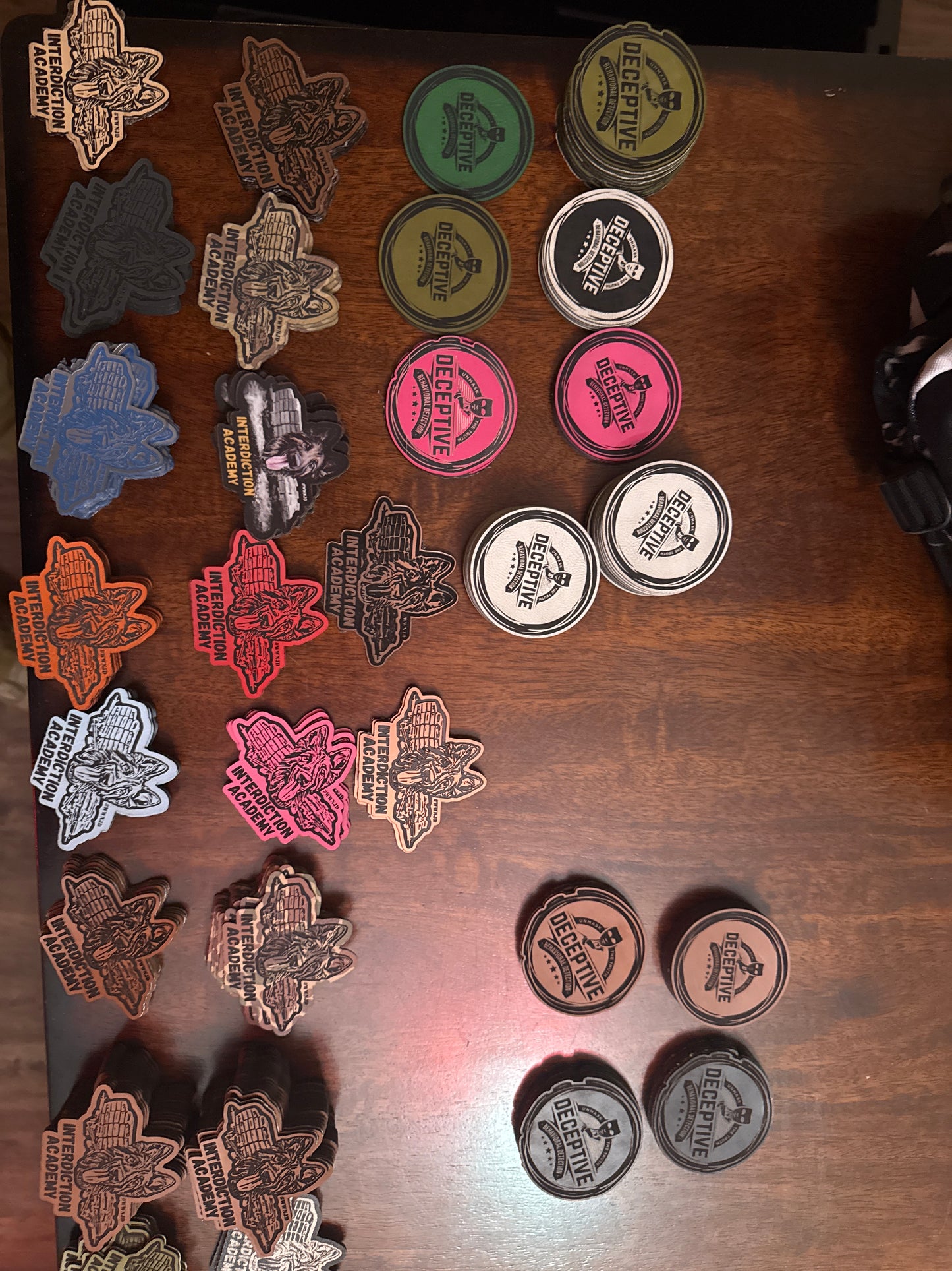 - Custom Engraving & Patch Orders