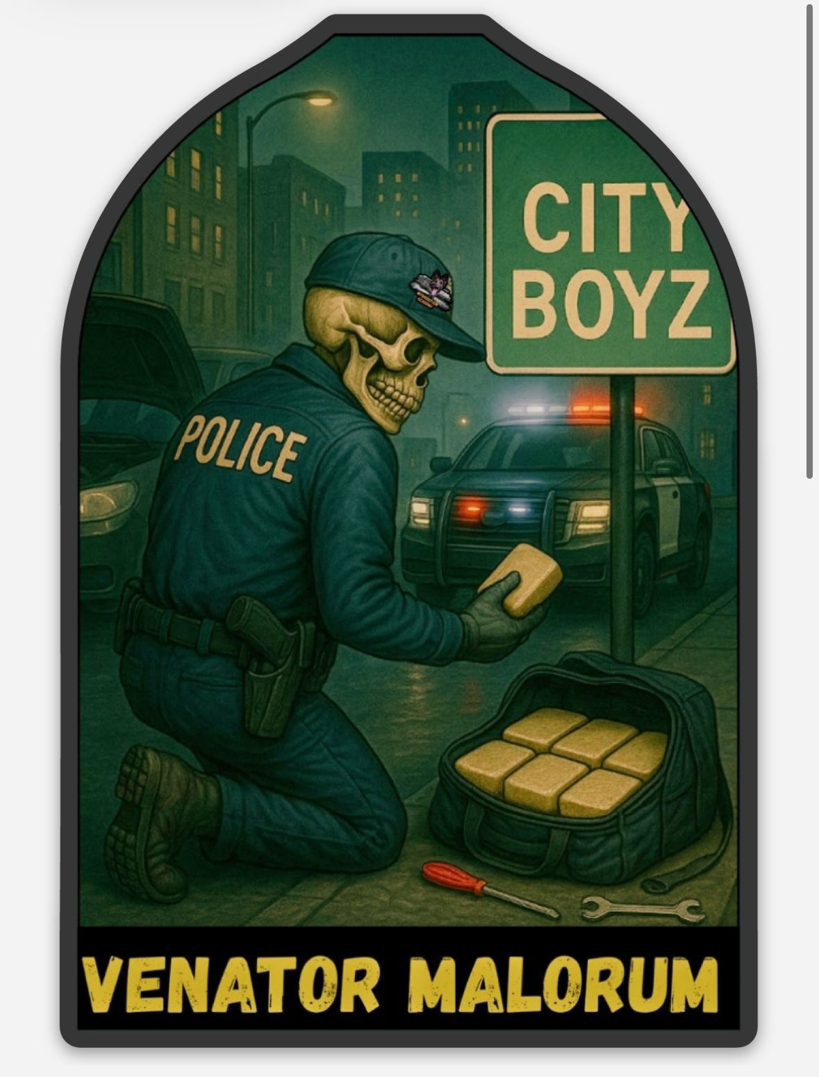 **Pre-Order** - PVC (City Boyz) Patch Venator Malorum – “Hunter of the Wicked”