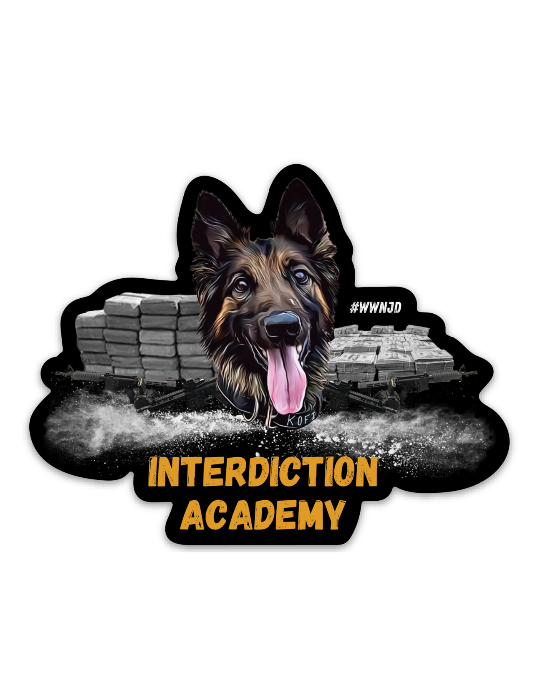 Hoodie - Interdiction Academy – Operate With Intent